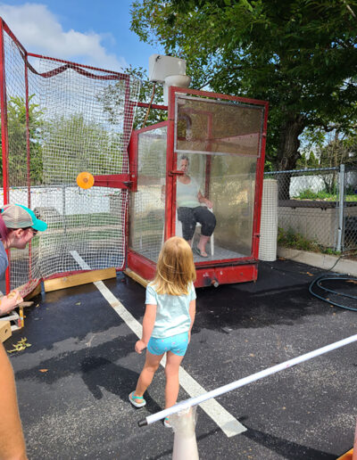 dunking booth fun