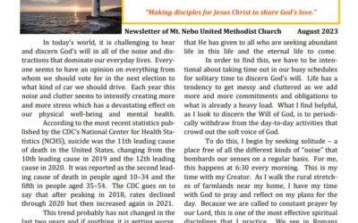 August Issue of The Beacon