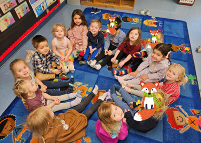 Kids in a circle