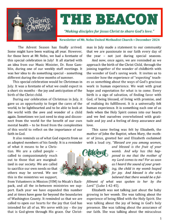 Beacon Newsletter
