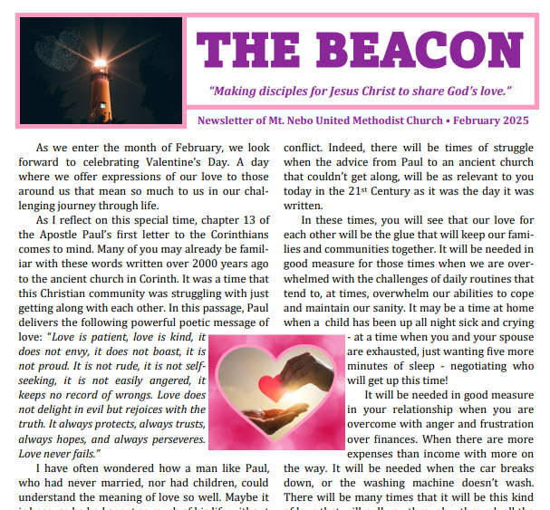 February issue of the The Beacon