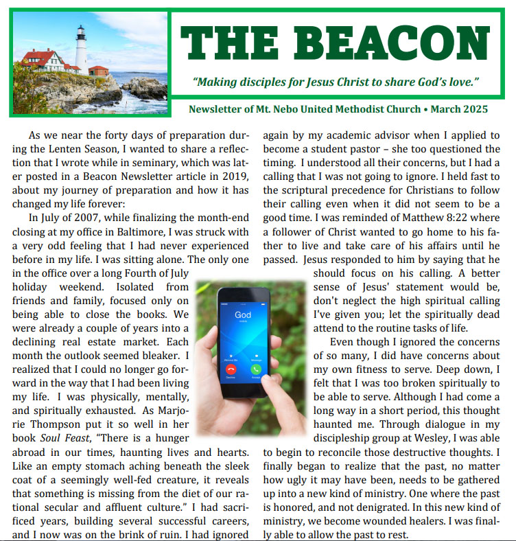March Issue of The Beacon