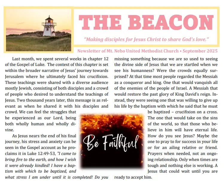 The Beacon for September 2025