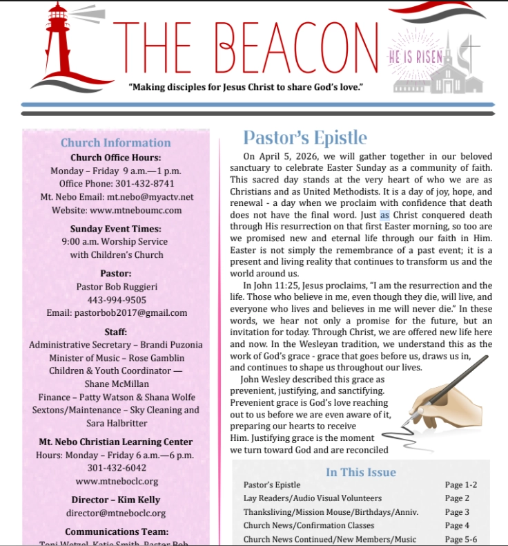 April issue of The Beacon - 2026