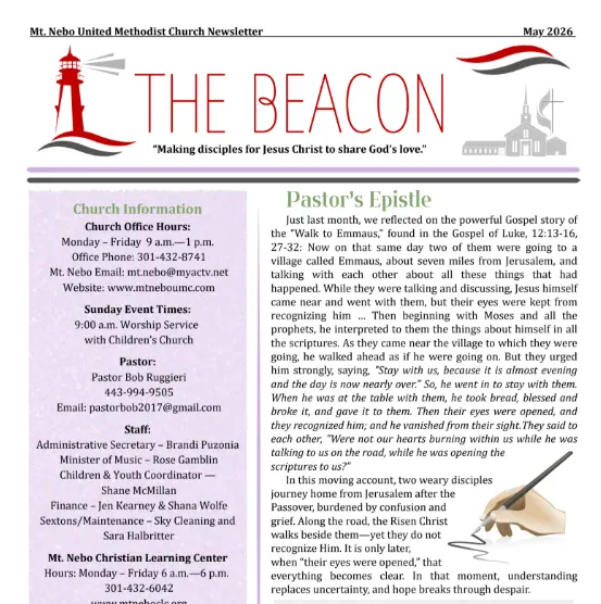 May 2026 Beacon newsletter