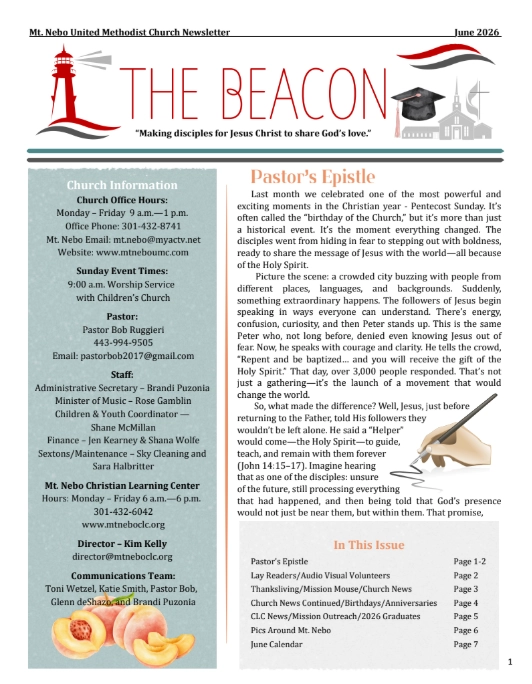 June 2026 Beacon Newsletter